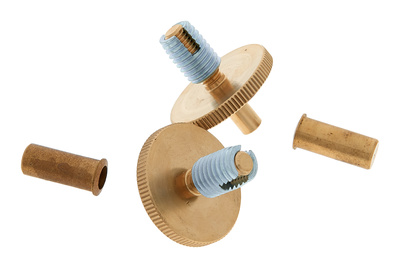 Petz Bass Bridge Screws Brass kontraboso tiltelio varžtai  