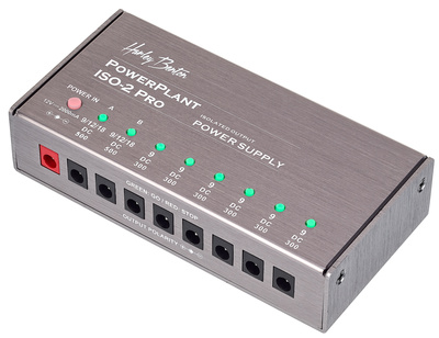 Harley Benton PowerPlant ISO-2 Pro gitarų efektų maitinimo šaltinis