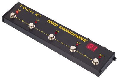 Tech 21 MIDI Mongoose midi kojinis jungiklis  