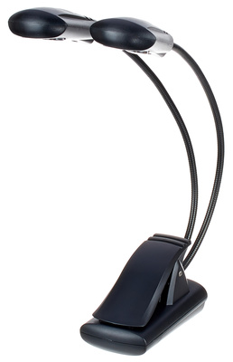 Millenium Triple Flex Light Lamp Black natų stovo lemputė