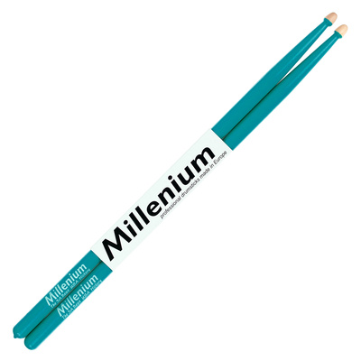 Millenium H5A Hickory Sticks Turquoise būgnų lazdelės