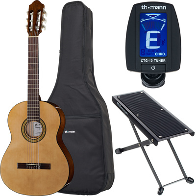 Thomann Classic Guitar 3/4 Left klasikinė gitara komplektas  