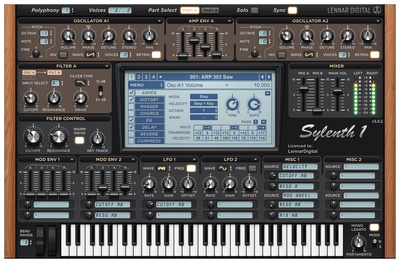 Lennar Digital Sylenth 1 virtualus instrumentas