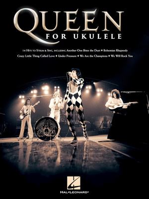Hal Leonard Queen For Ukulele ukulelės natų knyga