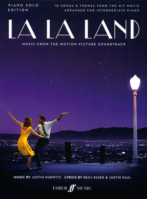 Faber Music La La Land Piano Solo fortepijono dainų knyga