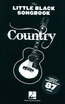 Wise Publications The Little Black Book Country natų knyga
