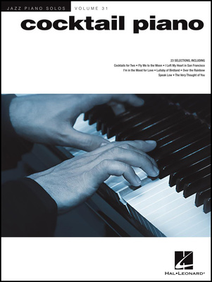 Hal Leonard Jazz Piano Solos Cocktail pianino dainų knyga