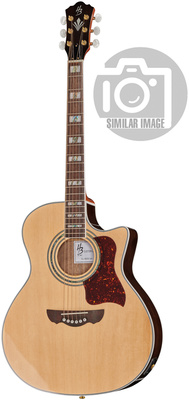 Harley Benton CLJ-503CE WN jumbo akustinė gitara  