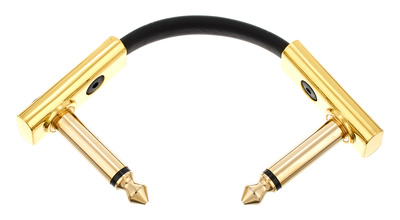 Rockboard Flat Patch Cable Gold 5 cm instrumentinis laidas
