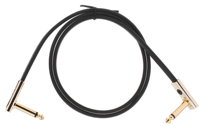 Rockboard Flat Patch Cable Gold 80 cm instrumentinis laidas