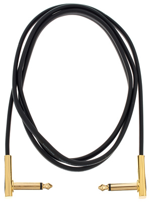 Rockboard Flat Patch Cable Gold 140 cm instrumentinis laidas