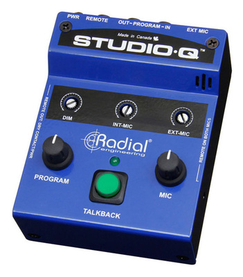 Radial Engineering Studio-Q studijos monitorių valdiklis