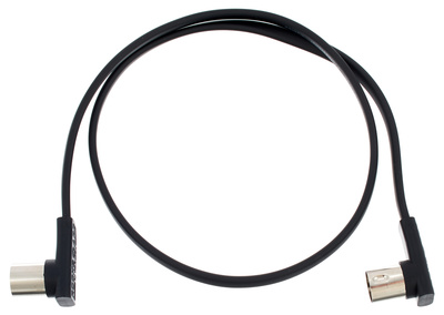 Rockboard Flat MIDI Cable 60cm Black MIDI laidas