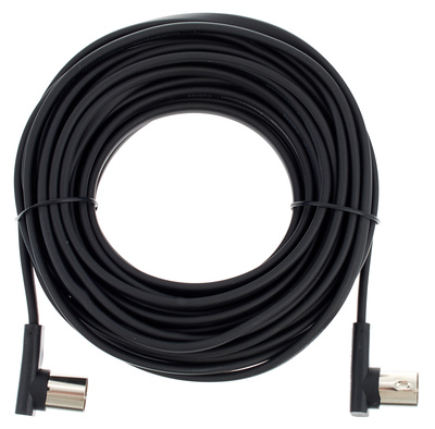 Rockboard Flat MIDI Cable 1000cm Black MIDI laidas