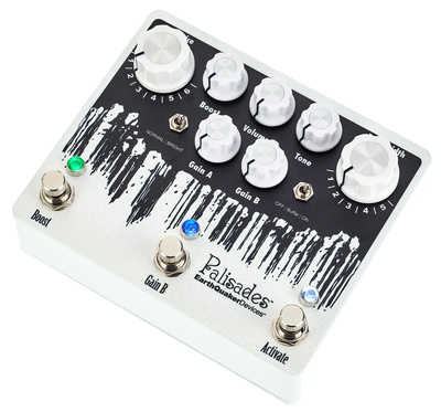 EarthQuaker Devices Palisades V2 Overdrive pedalų efektas