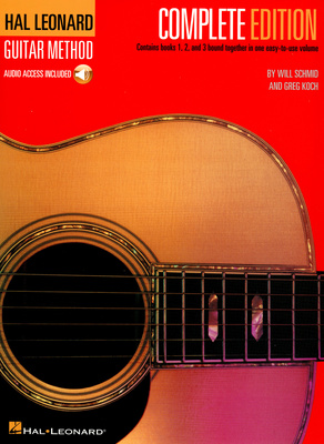 Hal Leonard Guitar Methode Complete Audio akustinės gitaros mokomoji literatūra  