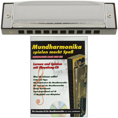 Harley Benton Blues Harmonica Starter Set diatoninės lūpinės armonikėlės rinkinys