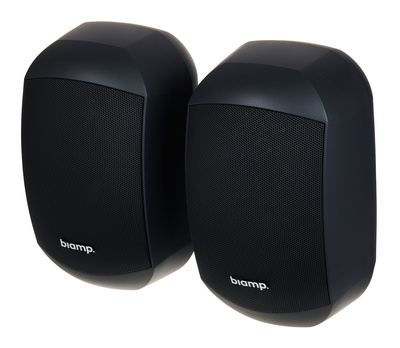 Biamp Systems MASK4CT Black sieninis įmontuojamas garsiakalbis