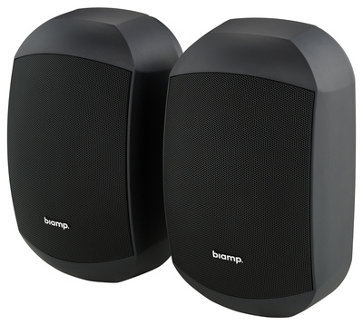 Biamp Systems MASK6CT Black įmontuojami garsiakalbiai sienoms