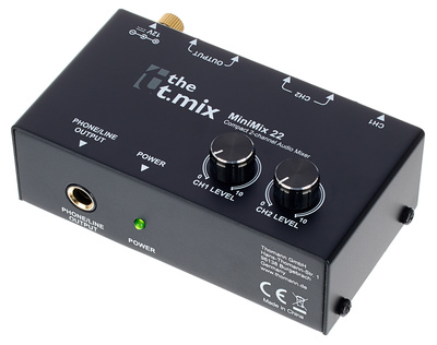 the t.mix MiniMix 22 analoginis mikšerinis pultas