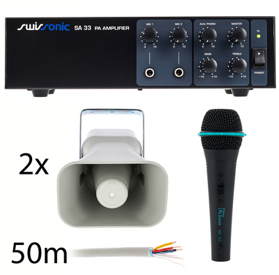 Syrincs Arena Bundle S sporto salių garso sistema