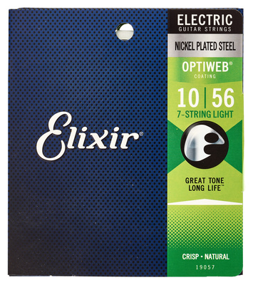 Elixir Optiweb 19057 7-stygės elektrinės gitaros stygos
