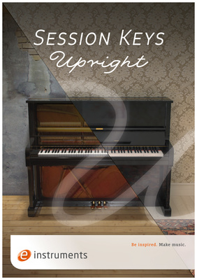 e-instruments Session Keys Upright virtualus instrumentas