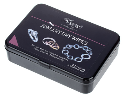 Hagerty Jewel Dry Wipes pučiamųjų instrumentų valymo servetėlės 