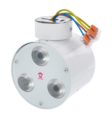 B-Stock, Ape Labs Double Wall maxi White, Architektur Wandleuchte mit insgesamt 2 x 45 W (3 x 15 W pro Seite) RGBW x-in-1 LEDs, Das Double Wall maxi