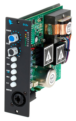 API Audio 512v preamp stiprintuvas