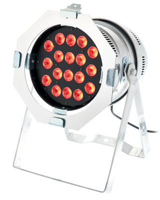 B-Stock, Stairville LED Par 64 CX-6 HEX RGBAW UV 18x12W S, Par 64 LED Strahler mit 18x 12 Watt RGBAW UV LEDs, moderne Technik mit 6 in 1 LEDs im