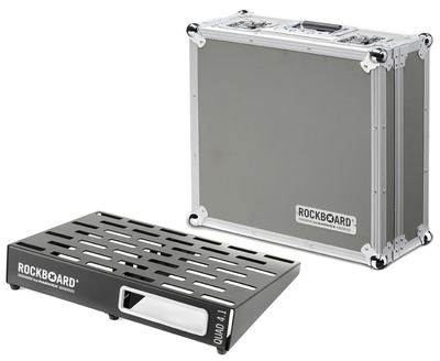 Rockboard QUAD 4.1 pedalų lenta su skrydžio dėklu