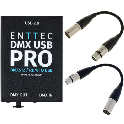 Enttec DMX USB Pro sąsaja komplektas