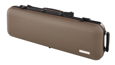 B-Stock, Gewa Air Prestige GY/BK Violinkoffer 4/4 SH mit U-Bahngriff/Subway-Handle, made in Germany, Schale aus speziell entwickeltem Thermoplast,