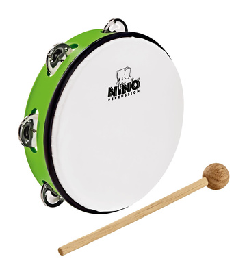 Nino 8" ABS Tamburine Green