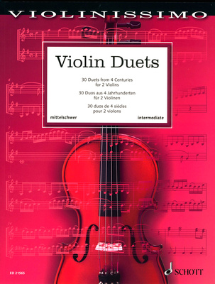 Schott Violin Duets smuiko natų knyga