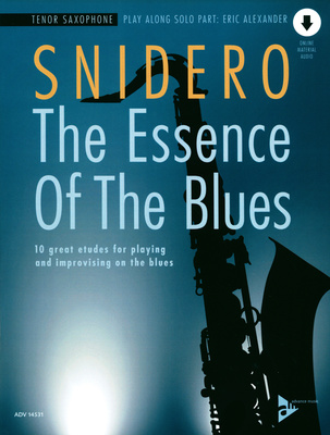 Advance Music Essence Of Blues T-Sax saksofono literatūra