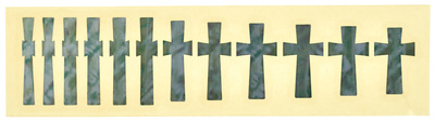 Jockomo Iommi Cross Sticker gitaraus grifo lipdukas