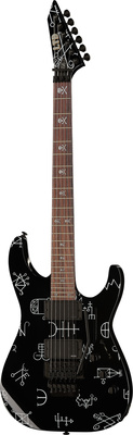 ESP LTD KH Demonology BLK elektrinė gitara (B-Stock)
