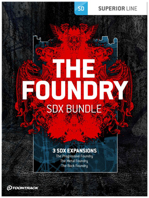 Toontrack SDX The Foundry Bundle garsų biblioteka