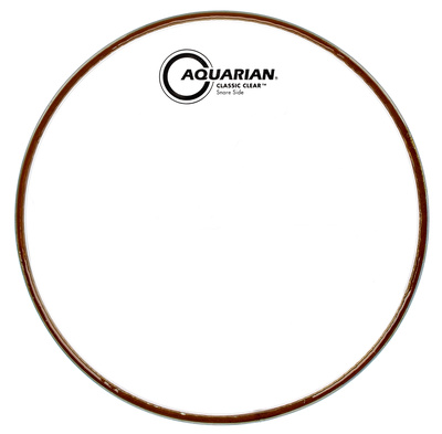 Aquarian 10" Classic Clear Resonant snare būgno rezonansinė membrana  