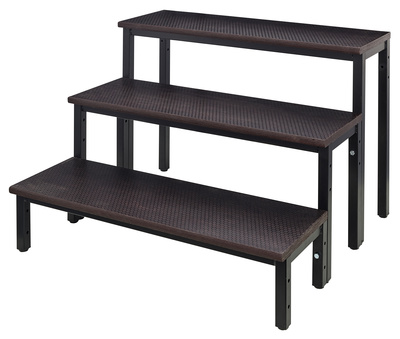 Stageworx Stairs 20 40 60cm Bk scenos elementų laiptai