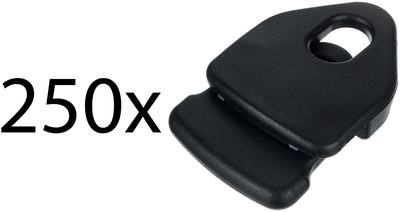 Holdon Mini Clip Black moltono tvirtinimo segtukai, 250 vnt. pakuotė