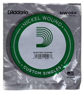 Daddario NW068 pavienė gitara styga
