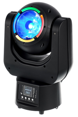 B-Stock, Stairville Bowl Beam 604 LED MKII RGBW, Moving Head mit 60 W Osram COB RGBW LED und Ambient LED Effekt Ring., Multifunktions Beam Moving Head