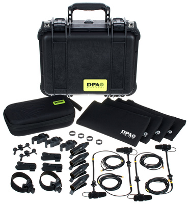 DPA 4099 Core Rock Touring Kit 4M fleitų mikrofonas