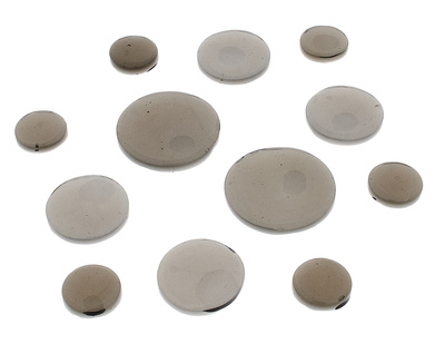 SlapKlatz Gel Pads 12-piece Box black būgnų slopintuvai
