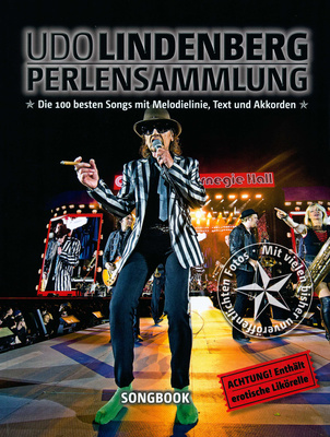 Bosworth Udo Lindenberg Perlensammlung akustinės gitaros dainų knyga  