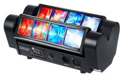 Fun Generation MiniSpider FX 8x3W RGBW LED šviesos efektas