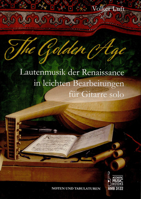 Acoustic Music Books The Golden Age klasikinės gitaros literatūra